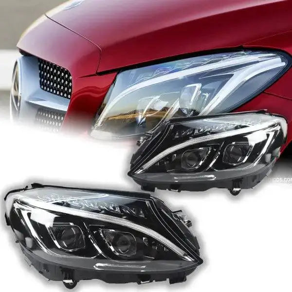 2014-2017 Mercedes C200 W205 Basic Edition Headlights