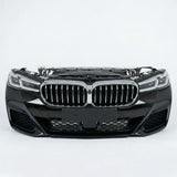 Black car grille with chrome accents on a white background