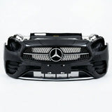 Mercedes-Benz car grille on a white background