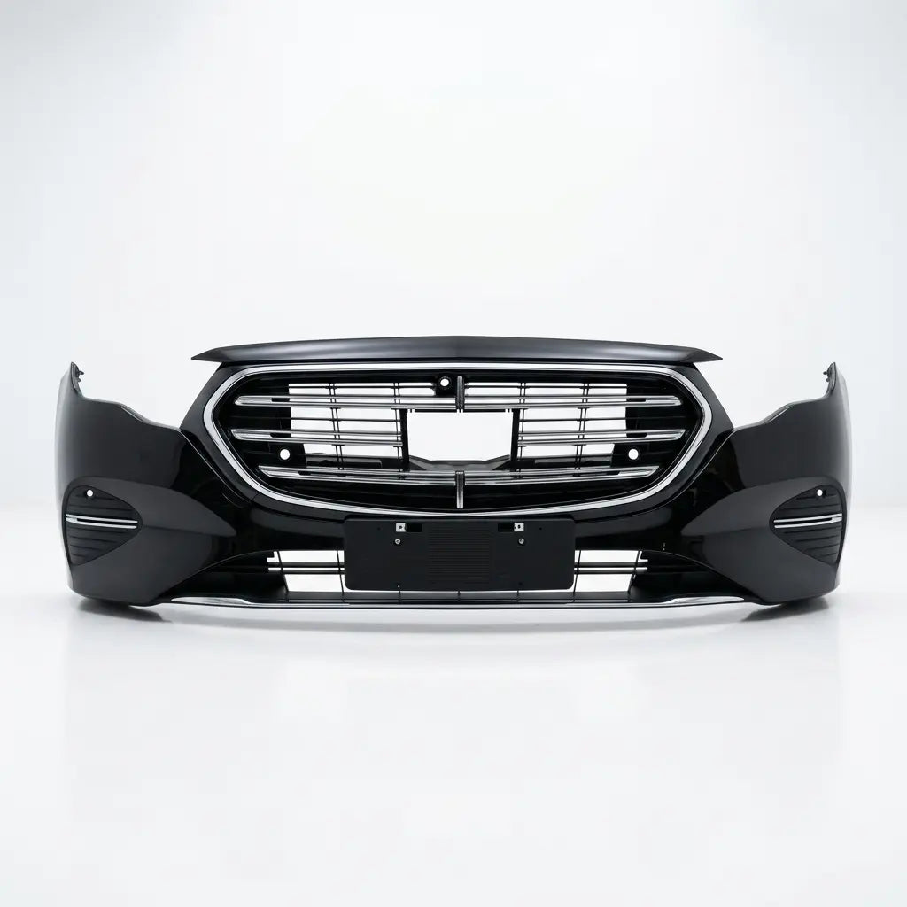 Black car grille on a white background